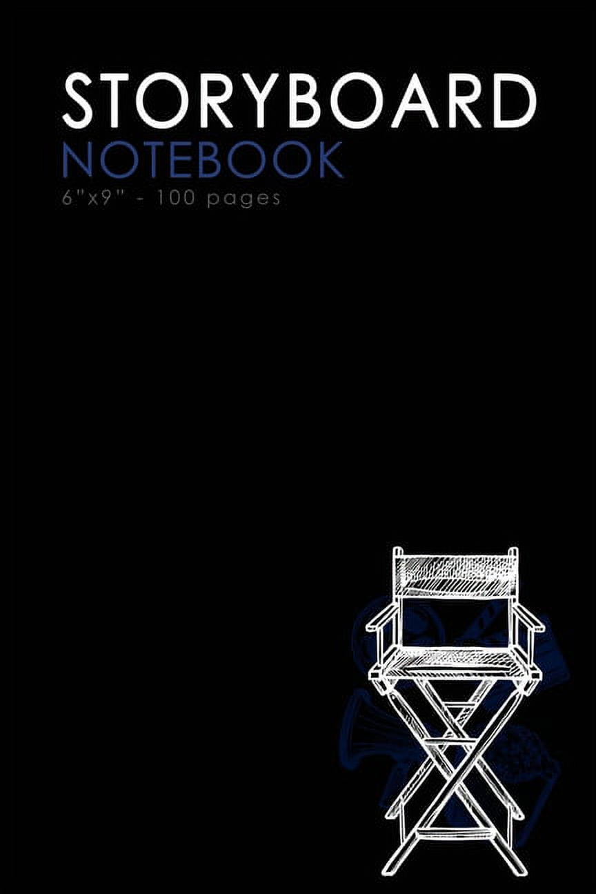 Storyboard Notebook 16 9 Aspect Ratio For Directors, Screenwriters