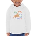 thumbnail image 1 of Storybook Dino Girl Cute Hoodie Toddler -Image by Shutterstock,  4 Toddler, 1 of 4