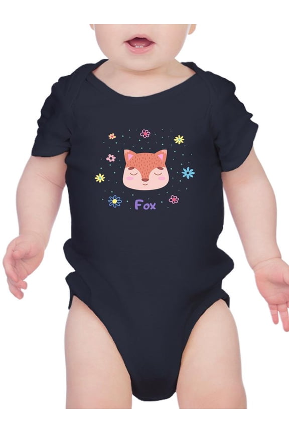 Storybook Fox Face Bodysuit Infant -Image by Shutterstock, 12 Months