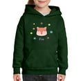 thumbnail image 1 of Storybook Fox Smiling Face Hoodie Juniors -Image by Shutterstock,  Large, 1 of 4