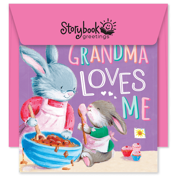 Storybook Greetings Grandma Loves Me! with Envelope