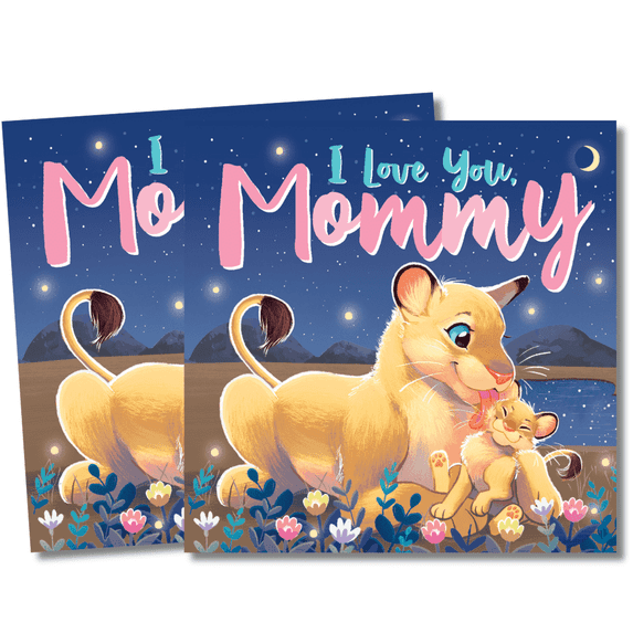 Storybook Greetings I Love You Mommy 2 Book Set with Envelope