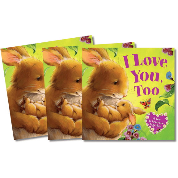 Storybook Greetings I Love You Too 3 Book Set (With Envelope)