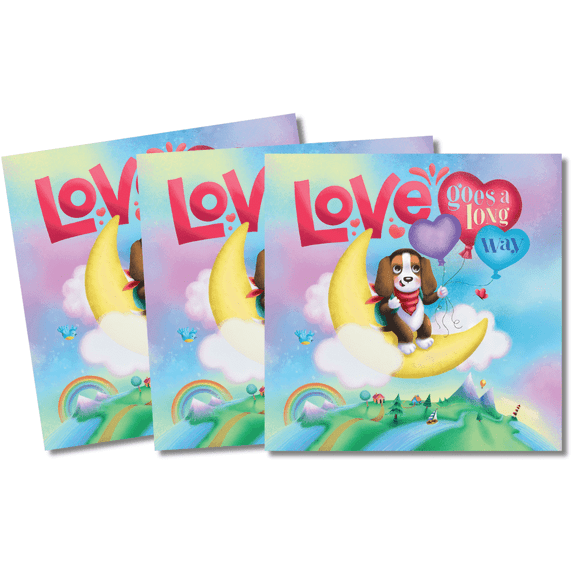 Storybook Greetings Love Goes A Long Way 3 Book Set (With Envelope)