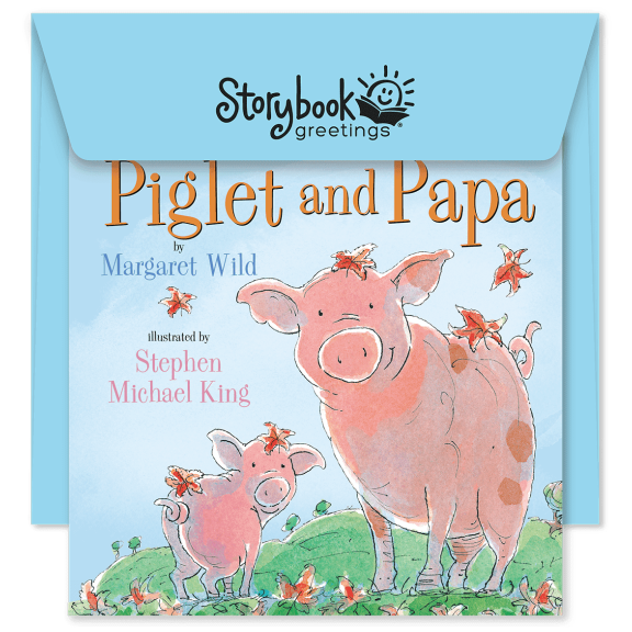Storybook Greetings Piglet and Papa