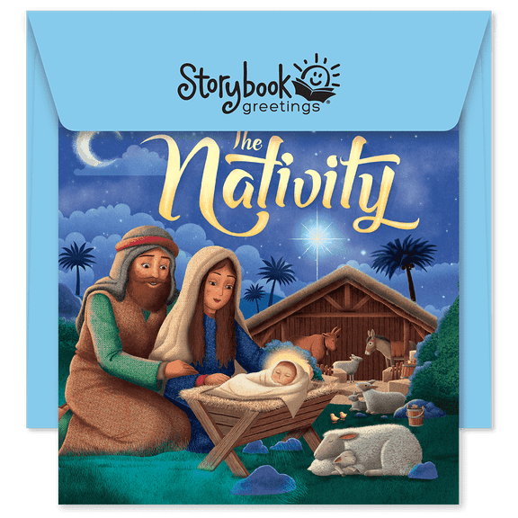 Storybook Greetings The Nativity with Envelope