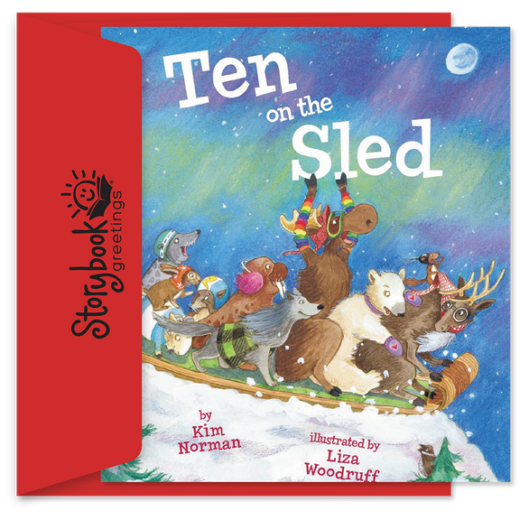 Storybook Greetings Ten on the Sled (With Envelope)