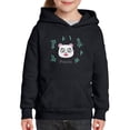 thumbnail image 1 of Storybook Panda Smiling Face Hoodie Juniors -Image by Shutterstock,  Large, 1 of 4