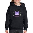thumbnail image 1 of Storybook Racoon Smiling Face Hoodie Juniors -Image by Shutterstock,  Medium, 1 of 4