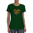 thumbnail image 1 of Storybook Style Flowers T-Shirt Women -Image by Shutterstock, Female Large, 1 of 4