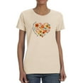 thumbnail image 1 of Storybook Style Flowers T-Shirt Women -Image by Shutterstock, Female x-Large, 1 of 4