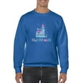 thumbnail image 1 of Storybook Style Xmas Cabin Sweatshirt Men -Image by Shutterstock, Male Small, 1 of 4