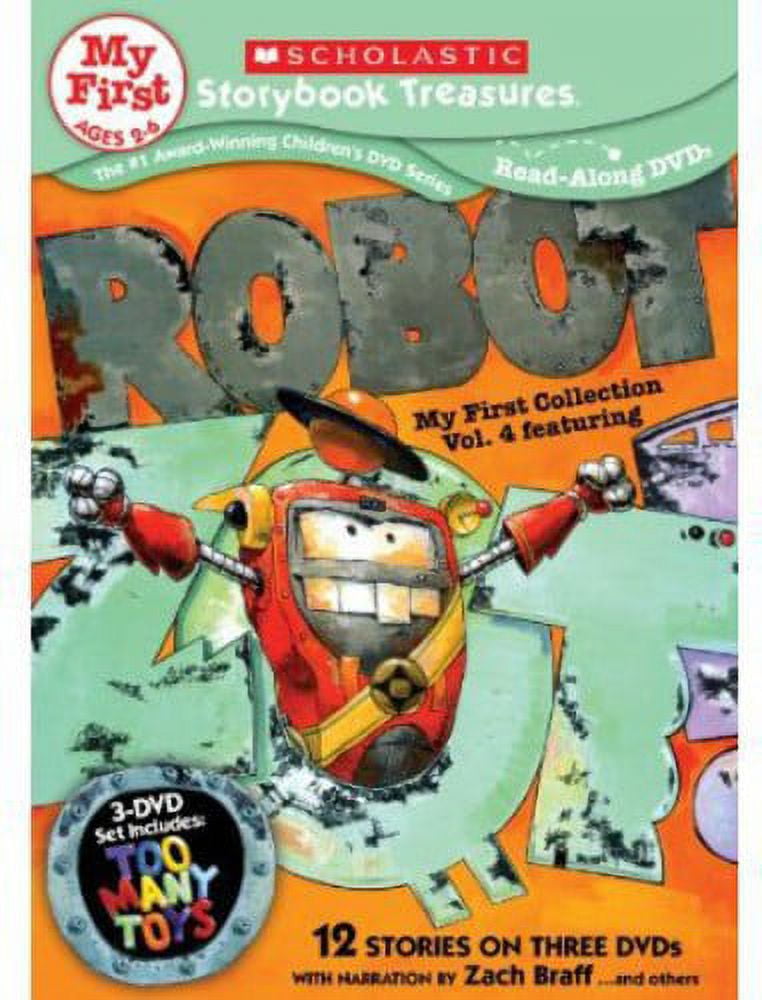 Storybook Treasures Scholastic Video Collection: Scholastic Storybook  Treasures Volume 4 : Robot (DVD video)