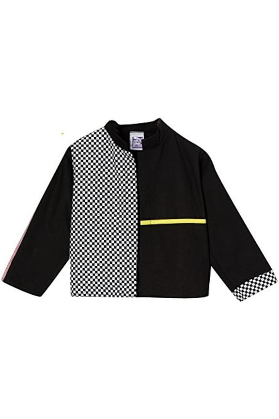 Black Race Car Jacket Size 2/4