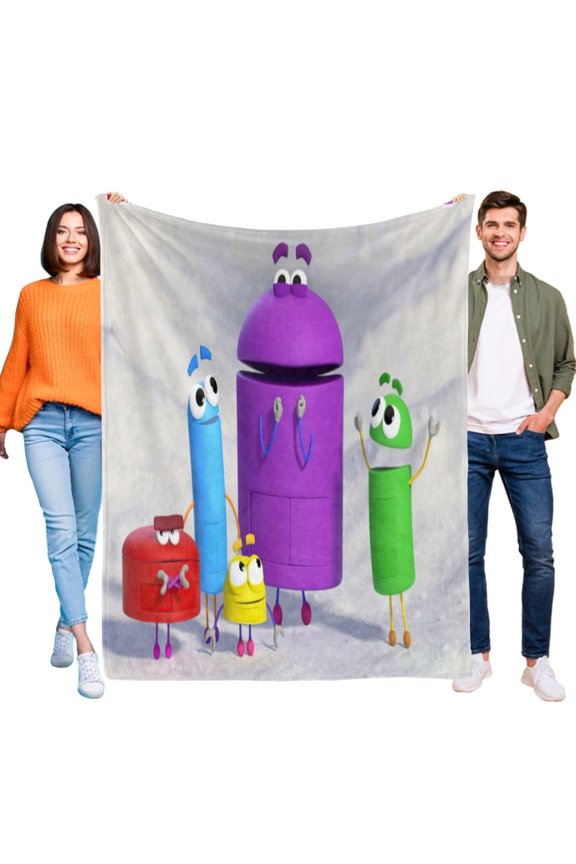 Storybots Throw Blanket Gifts for Fans Lover Girls Boys Women Present Hoodie Him Bed 30"x40"