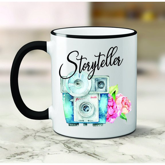 Storyteller Camera Mug Photography Gift 11oz15oz