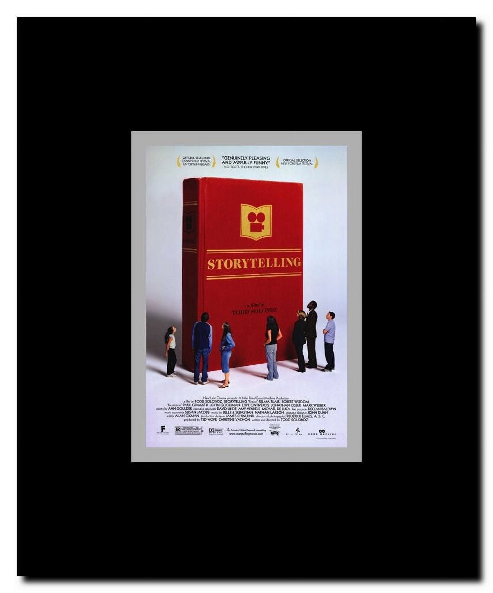 Storytelling Framed Movie Poster