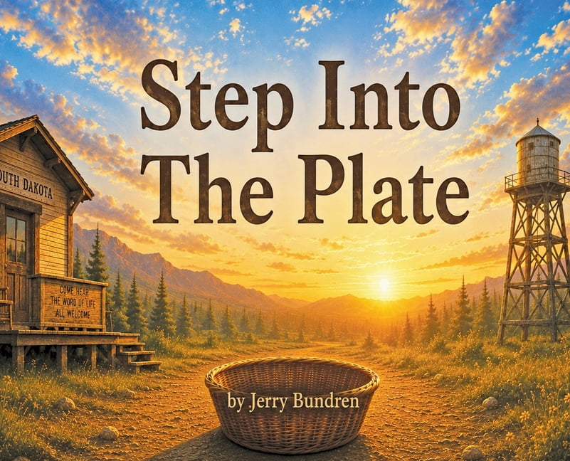 Storytelling Man Children's Picture Book Step Into The Plate, (Hardcover)