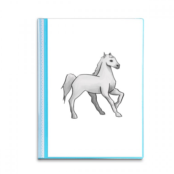 Storytelling Stories Cheval Book Sheet Protectors Portfolio Binder Folder