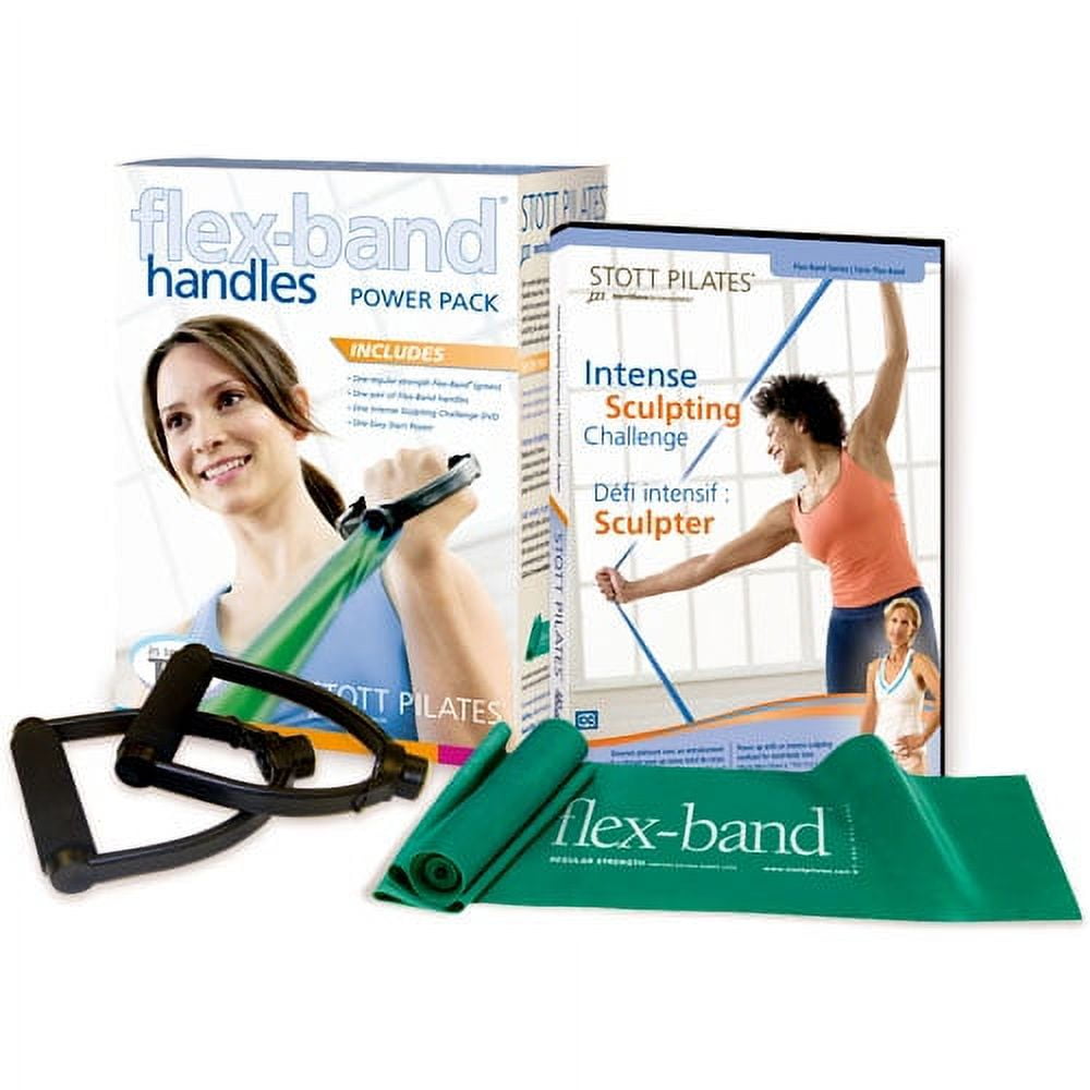 Stott Pilates Flex-Band Handles Power Pack 