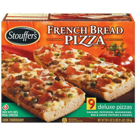 Stouffer's 9 Pack Deluxe Frnch Brd Pizza