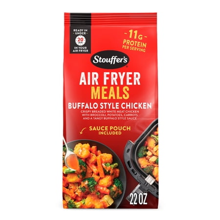 Stouffer's Air Fryer Buffalo Style Chicken Frozen Meal Kit, 22 oz (Frozen)