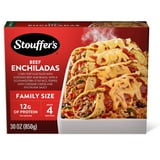 Stouffer’s Beef Enchiladas, Family Size, Frozen Enchiladas, Family Size ...