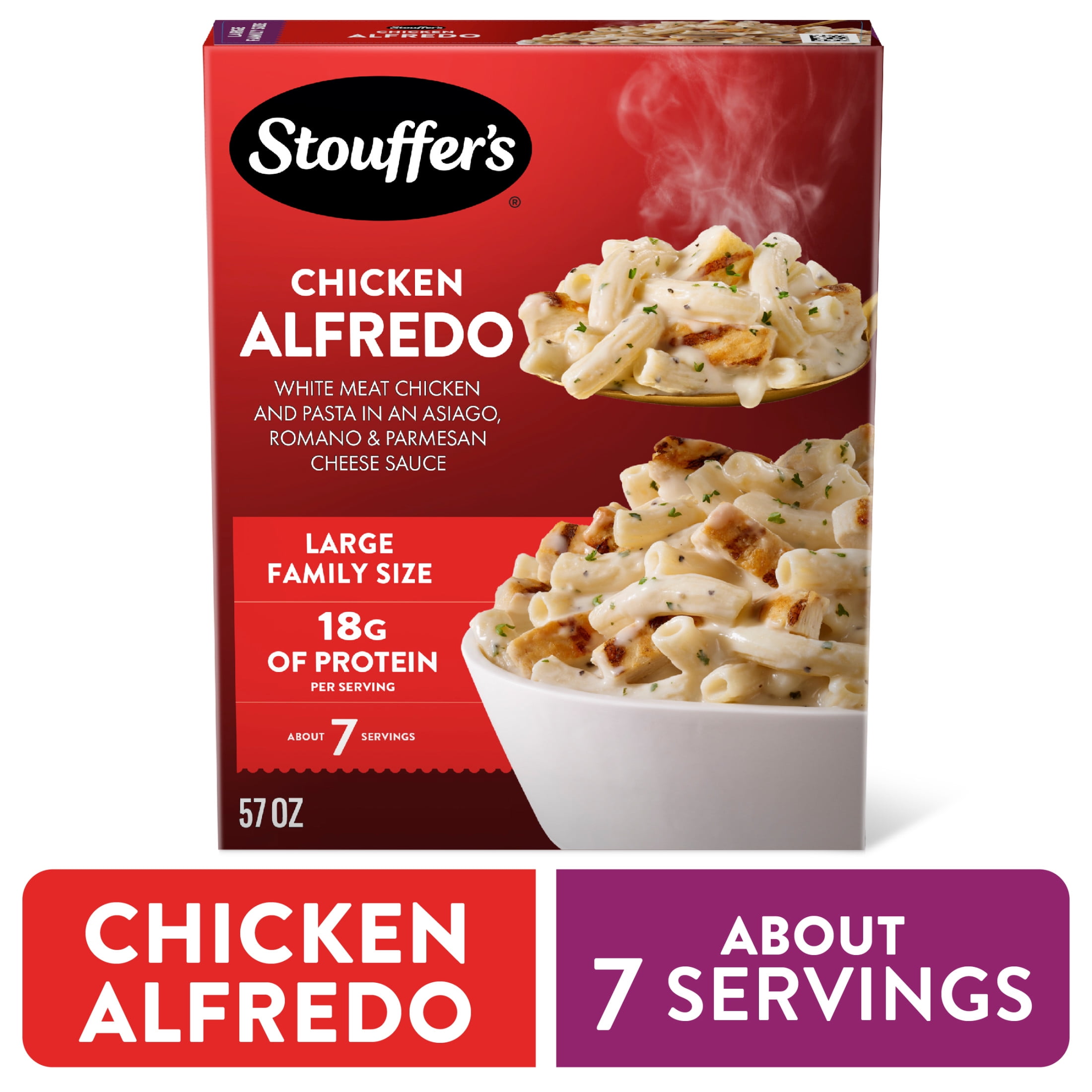 Stouffer's Large Family Size Chicken Alfredo Pasta 57 oz Frozen