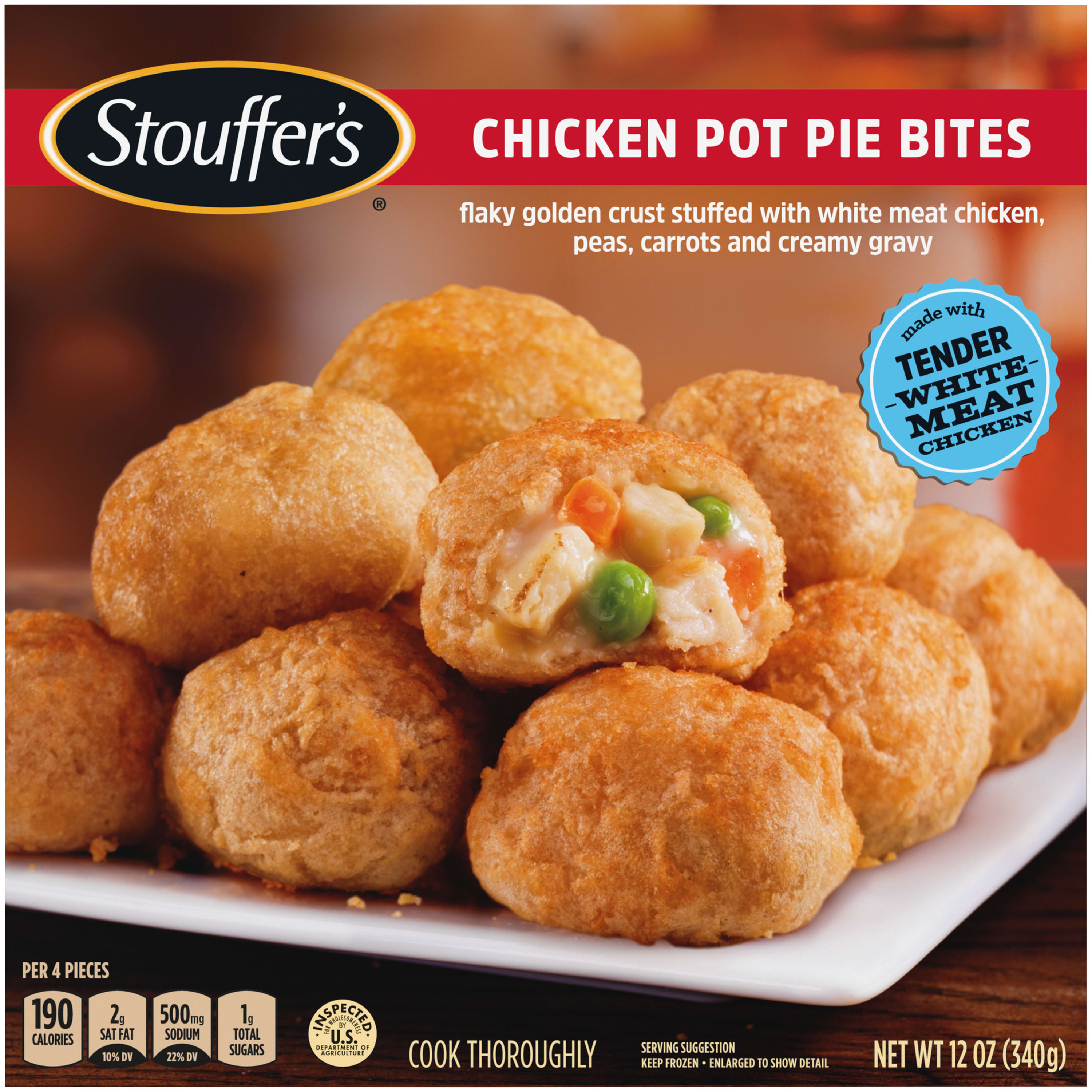 Stouffer's Chicken Pot Pie Bites Frozen Appetizer 12 oz