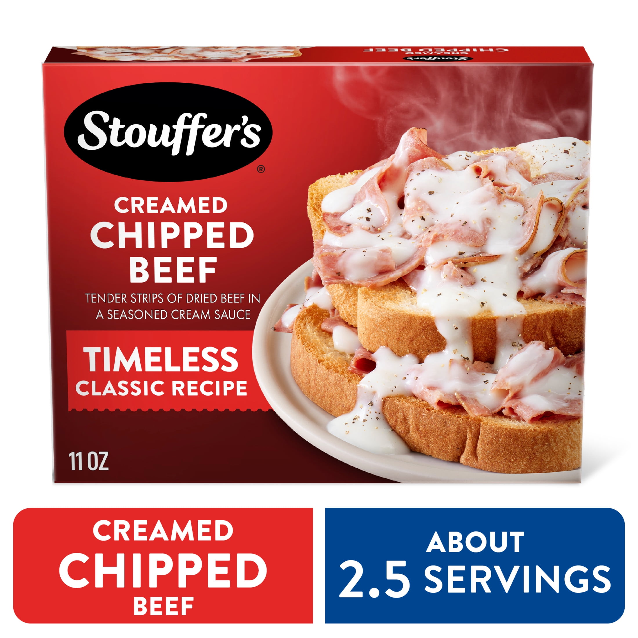 STOUFFER'S Stouffers Creamed Chipped Beef, Single Serve, Single Frozen Meals 11 oz