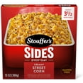 thumbnail image 1 of Stouffer’s Creamy Street Corn, Family Size, Frozen Street Corn, Microwave Side Dishes, 13 oz (Frozen), 1 of 13