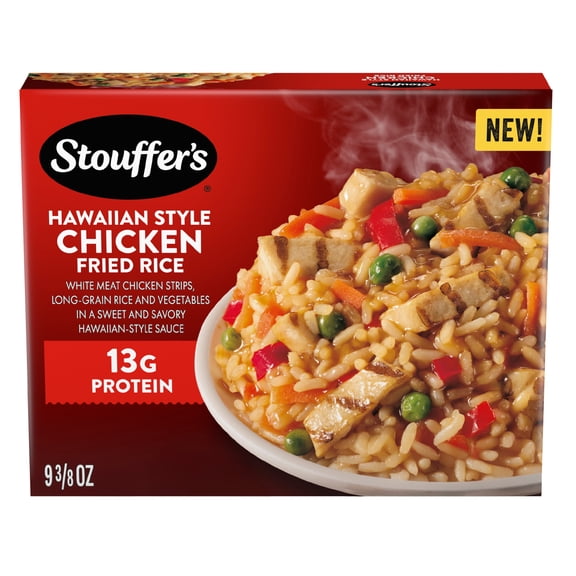 Stouffer's Hawaiian Style Chicken Fried Rice Frozen Meals, Single Serve, Frozen Dinner 9.375 oz