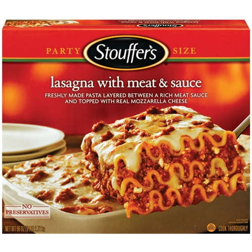 Stouffer's Lasagna W/ Meat & Sauce 96 Oz