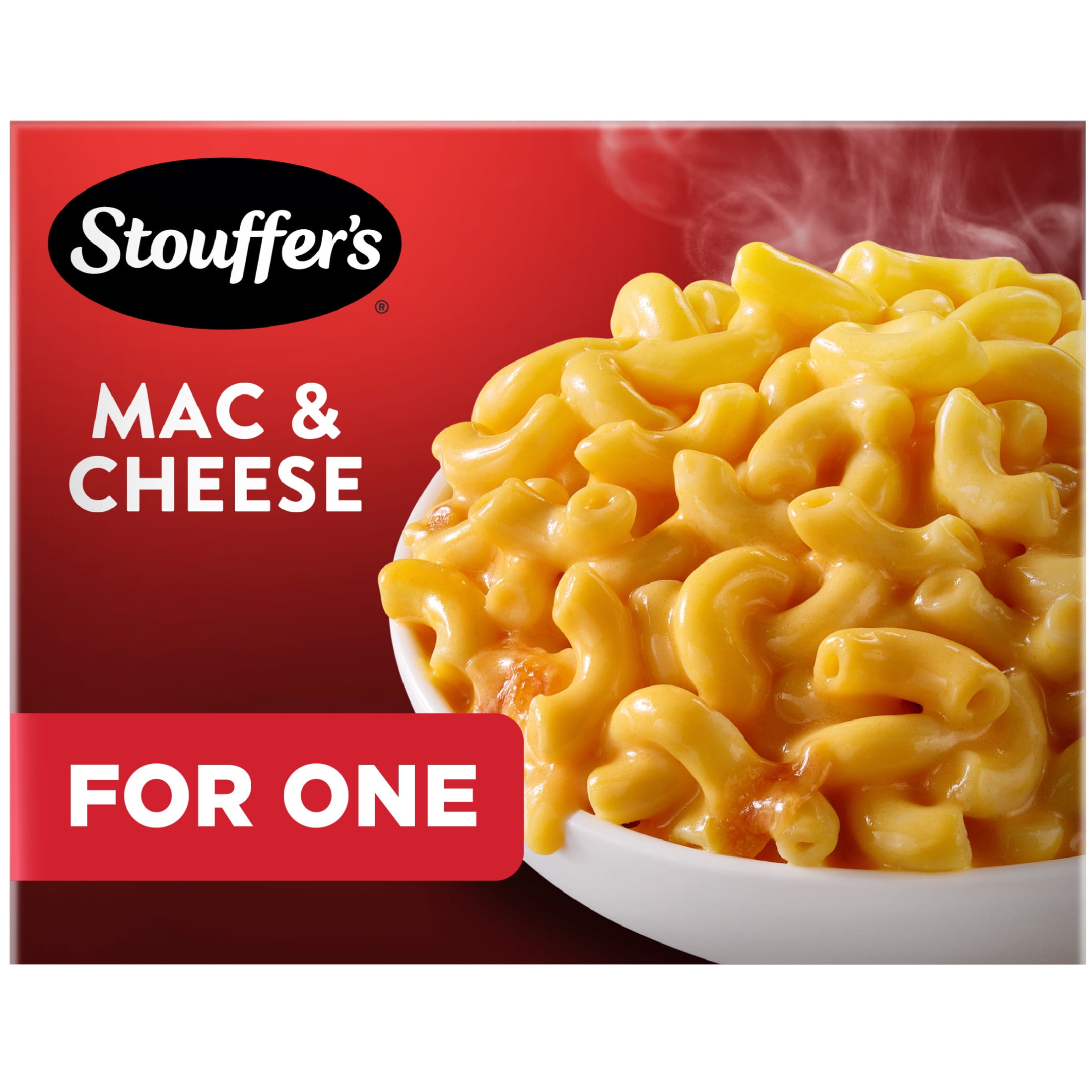 Stouffers Macaroni and Cheese Pasta, Single Serve Easy Boxed Mac and Cheese Meal, 12 oz (Frozen)