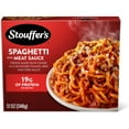 thumbnail image 1 of Stouffer’s Spaghetti with Meat Sauce, Single Serve, Frozen Pasta, Single Frozen Meals 12 oz, 1 of 15