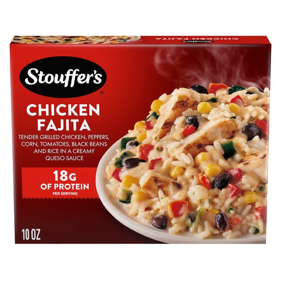 Stouffer's Chicken Fajita, Frozen Meals, Single Serve, Grilled Chicken, Frozen Dinner 10 oz
