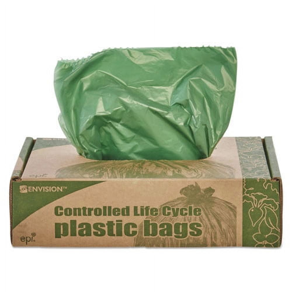 Total Recycled Content Plastic Trash Bags by Stout® by Envision™  STOT2424B10