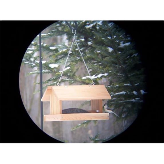 Stovall Medium Flip Top Feeder with Perforated Plastic Bottom