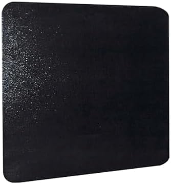 Stove Board - 32" x 28", Black, Steel - Fire Board for Wood Stoves, Pellet Stove Hearth Pad and Heat Protection