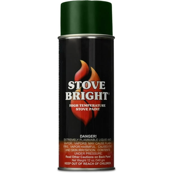 Stove Bright High Temp Paint - Emerald Green
