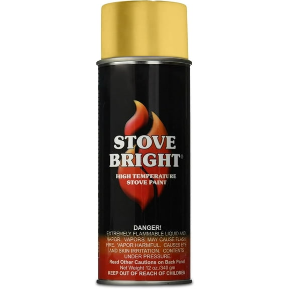 Stove Bright High Temp Paint - Gold