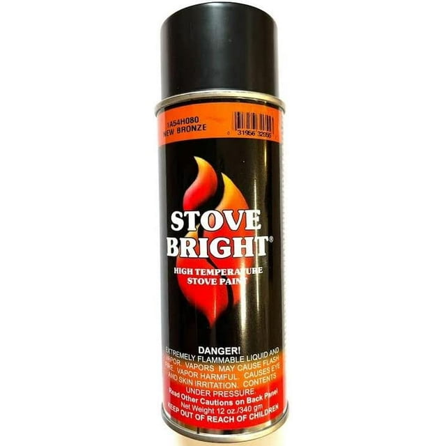 Stove Bright High Temp Paint New Bronze