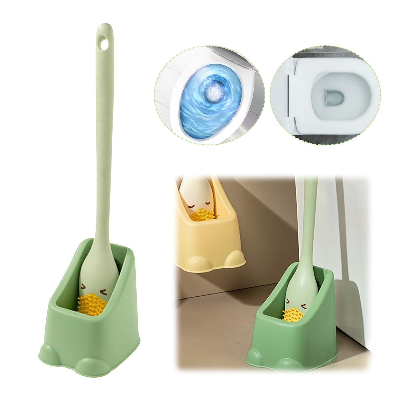 Stove Burner Cap Polish for ware Wipes Toilet Brush with Soap in Handle