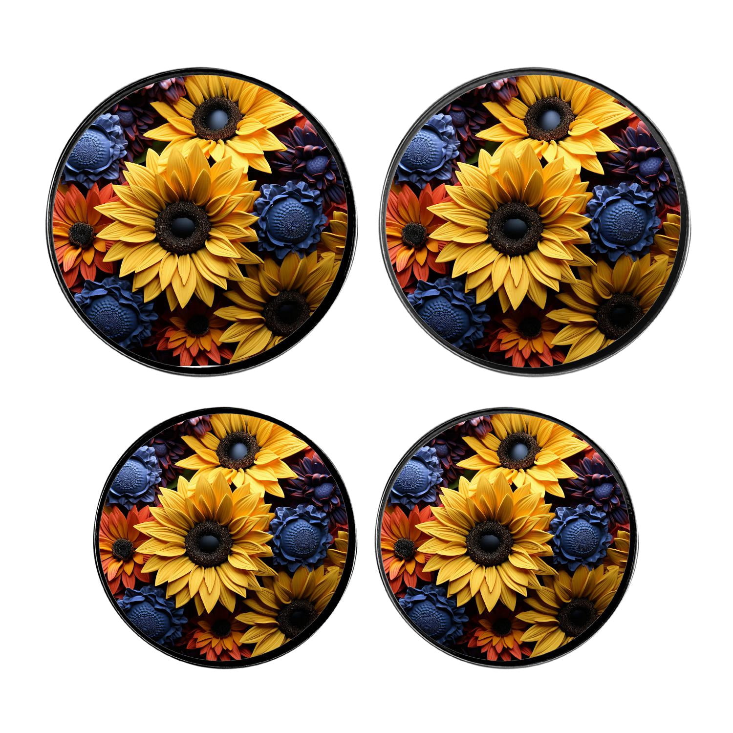 Stove Burner Covers 4 Pcs for Home Decor Cooktop Decorative ,Rainbow ...