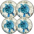 thumbnail image 1 of Stove Burner Covers, Metal Cover for Electric Gas Stove Burner,Watercolor Turtle,8 and 10 Inch,Set of 4, 1 of 8