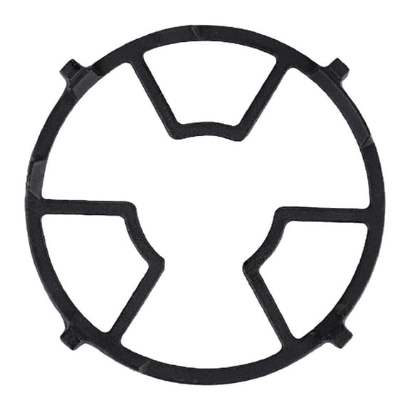 Stove Burner Grate Gas Support Ring, Range Burner Grate Milk Pot Holder for 4 Or 5 Feet Gas Cooker for Gas Stove Black Gas Oven Stand