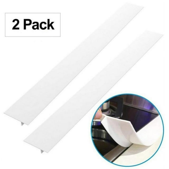 Stove Counter Gap Cover, Long Silicone Gap Cover, Gap Filler for Oven Protector, Countertop, Kitchen Appliances, Set of 2