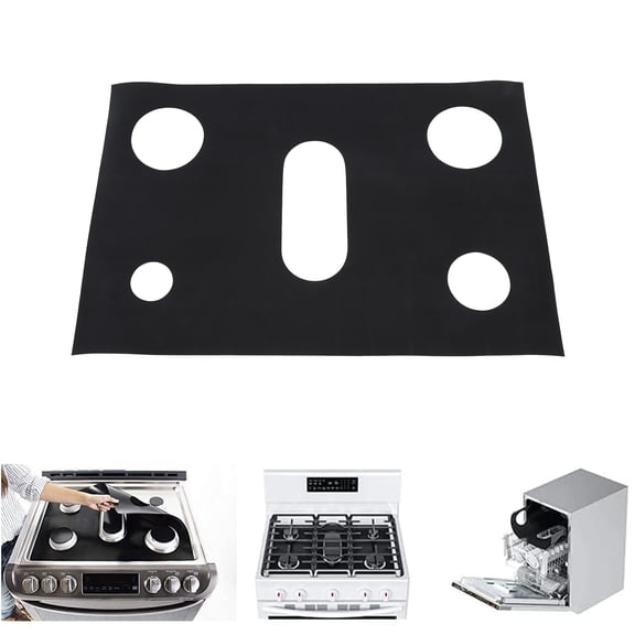 Stove Cover, Reusable Stove Top Cover Protector Washable Heat Gas Stove Liner Guard For Gas Range For Home Apartment Kitchen Restaurant