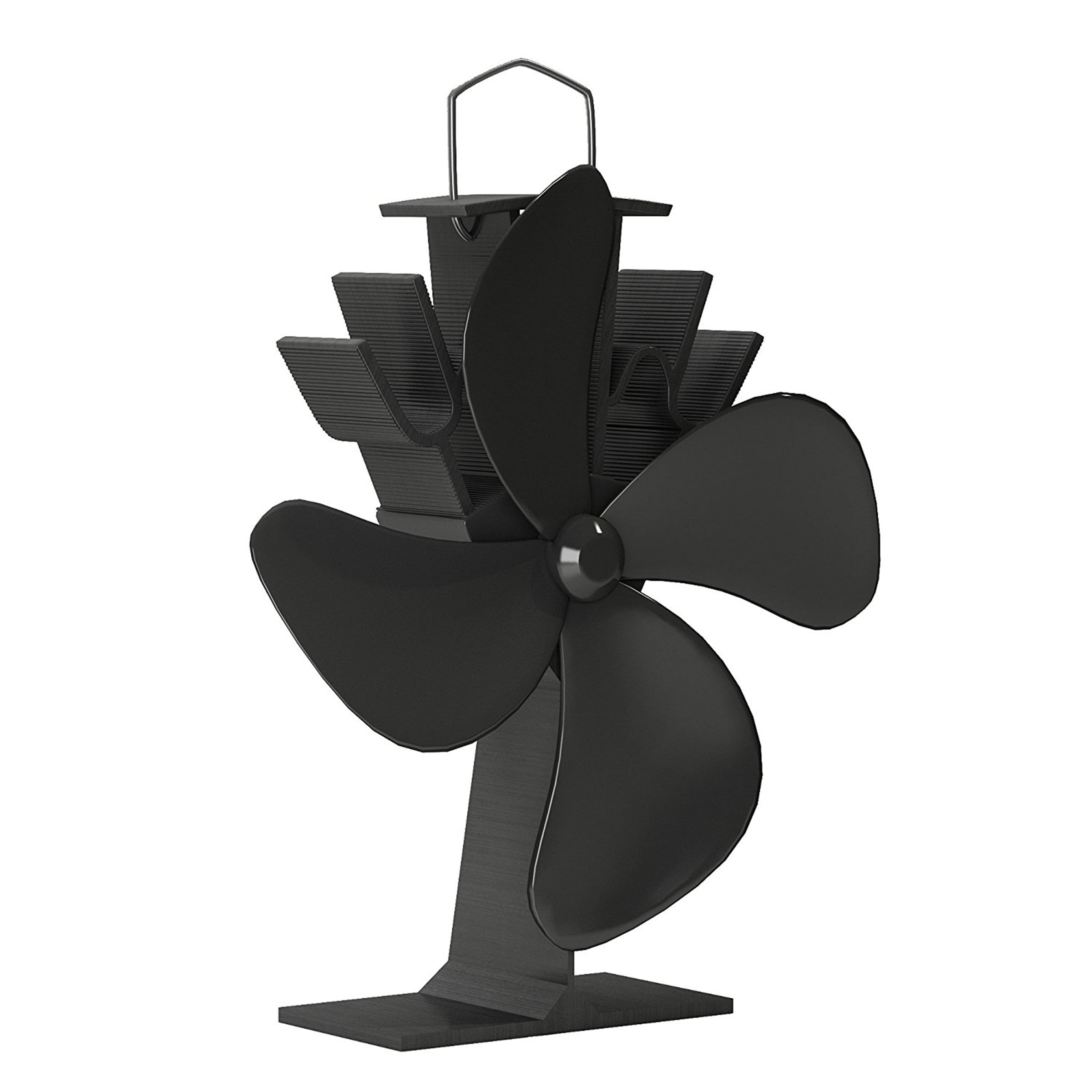 Stove Fan- Heat Powered Fan for Wood Burning Stoves or Fireplaces, Disperses Warm Air Through by - Walmart.com