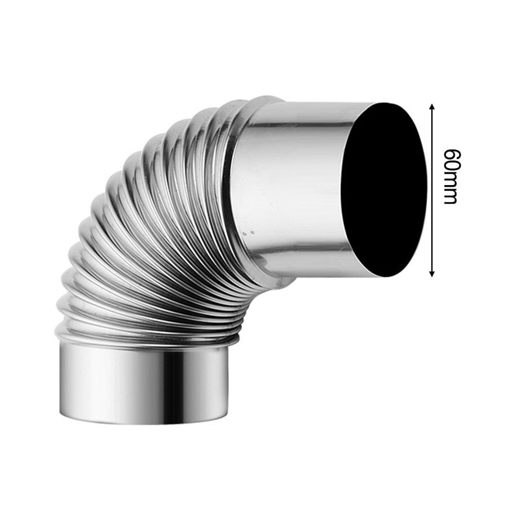 Stove Flue Steel Flue Pipe Elbow Rain Cap Pipes Chimney Liner Flue for stove